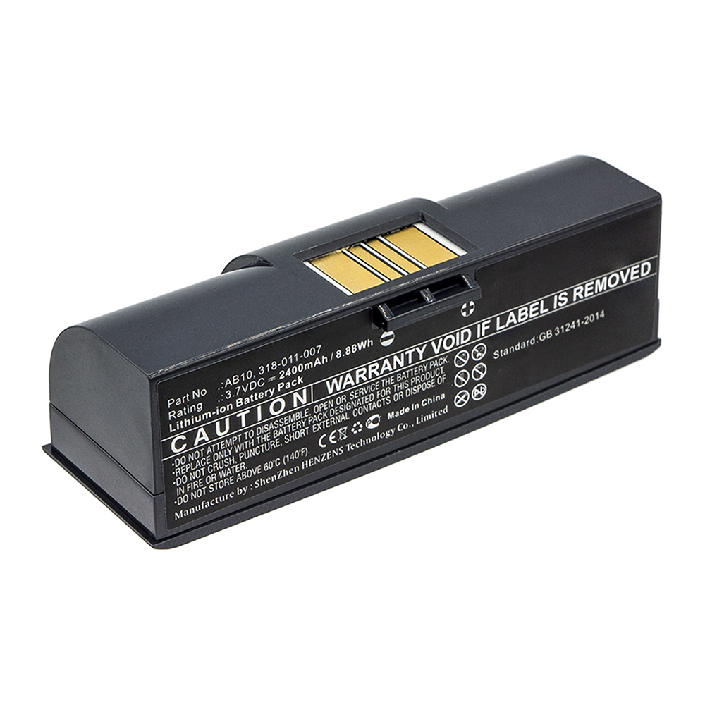 Synergy Digital Barcode Scanner Battery, Compatible with Intermec 318-011-007 Barcode Scanner Battery (Li-ion, 3.7V, 2400mAh)