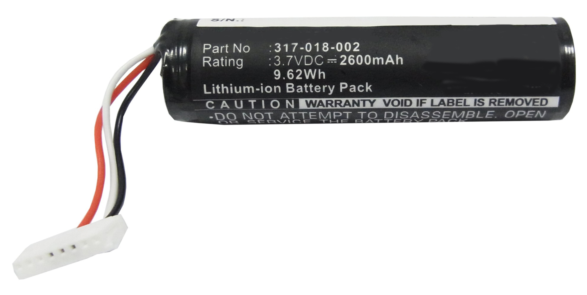 Synergy Digital Battery Compatible With Honeywell 1016AB01 Barcode Scanner Battery - (Li-Ion, 3.7V, 2600 mAh)