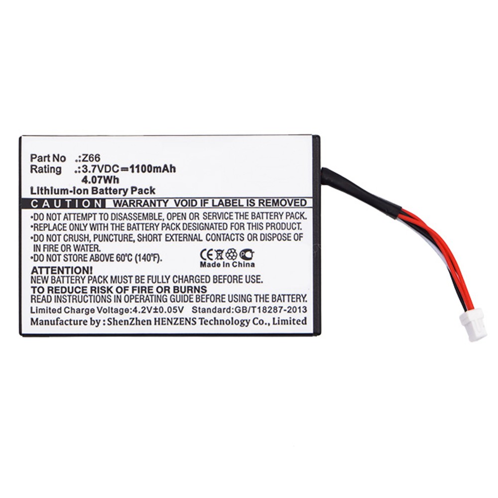 Synergy Digital Barcode Scanner Battery, Compatible with Opticon C2013 Barcode Scanner Battery (Li-ion, 3.7V, 1100mAh)