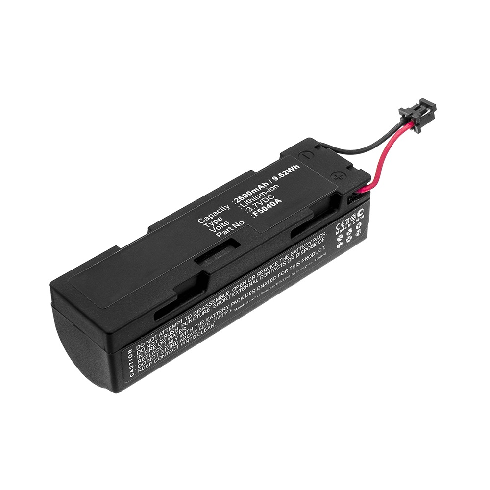 Synergy Digital Barcode Scanner Battery, Compatible with Symbol F5040A Barcode Scanner Battery (Li-ion, 3.7V, 2600mAh)