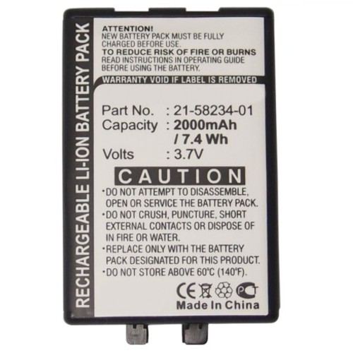 Synergy Digital Barcode Scanner Battery, Compatible with Symbol 21-58234-01 Barcode Scanner Battery (Li-ion, 3.7V, 2000mAh)
