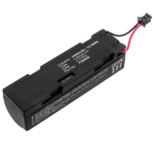 Synergy Digital Barcode Scanner Battery, Compatible with Symbol F5040A Barcode Scanner Battery (Li-ion, 3.7V, 3400mAh)
