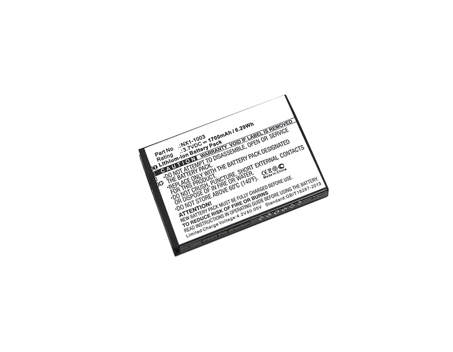 Synergy Digital Barcode Scanner Battery, Compatible with 13220091 Barcode Scanner Battery (3.7V, Li-ion, 1700mAh)