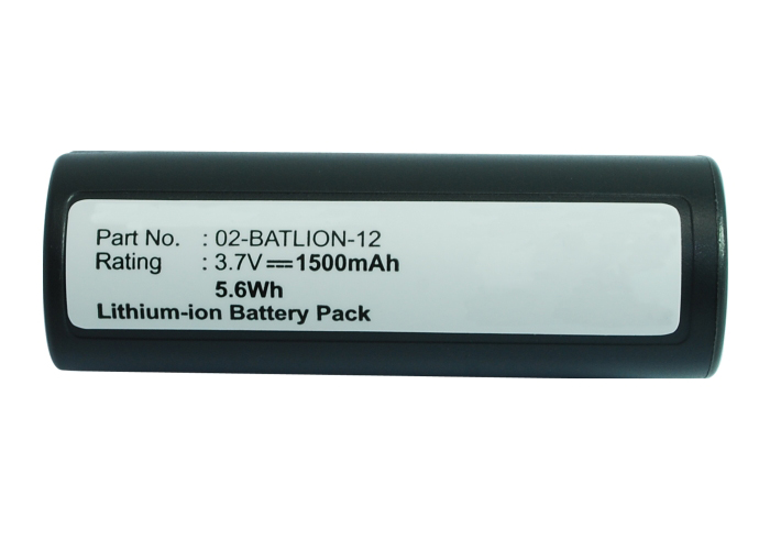 Synergy Digital Barcode Scanner Battery, Compatible with 02-BATLION-12 Barcode Scanner Battery (3.7V, Li-ion, 1500mAh)