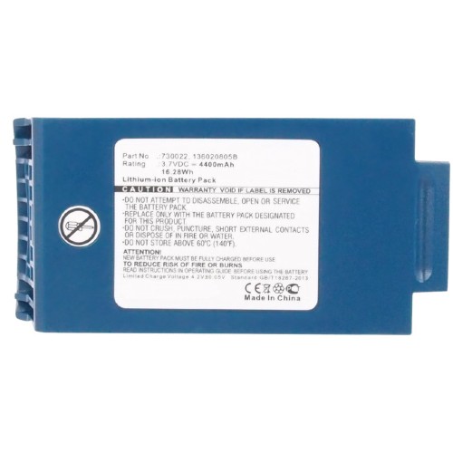 Synergy Digital Barcode Scanner Battery, Compatiable with Honeywell 136020805B, 136020805H Barcode Scanner Battery (3.7V, Li-ion, 4400mAh)