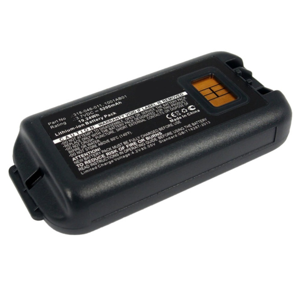 Synergy Digital Barcode Scanner Battery, Compatible with Intermec CK70, CK71 Barcode Scanner Battery (3.7, Li-ion, 5200mAh)