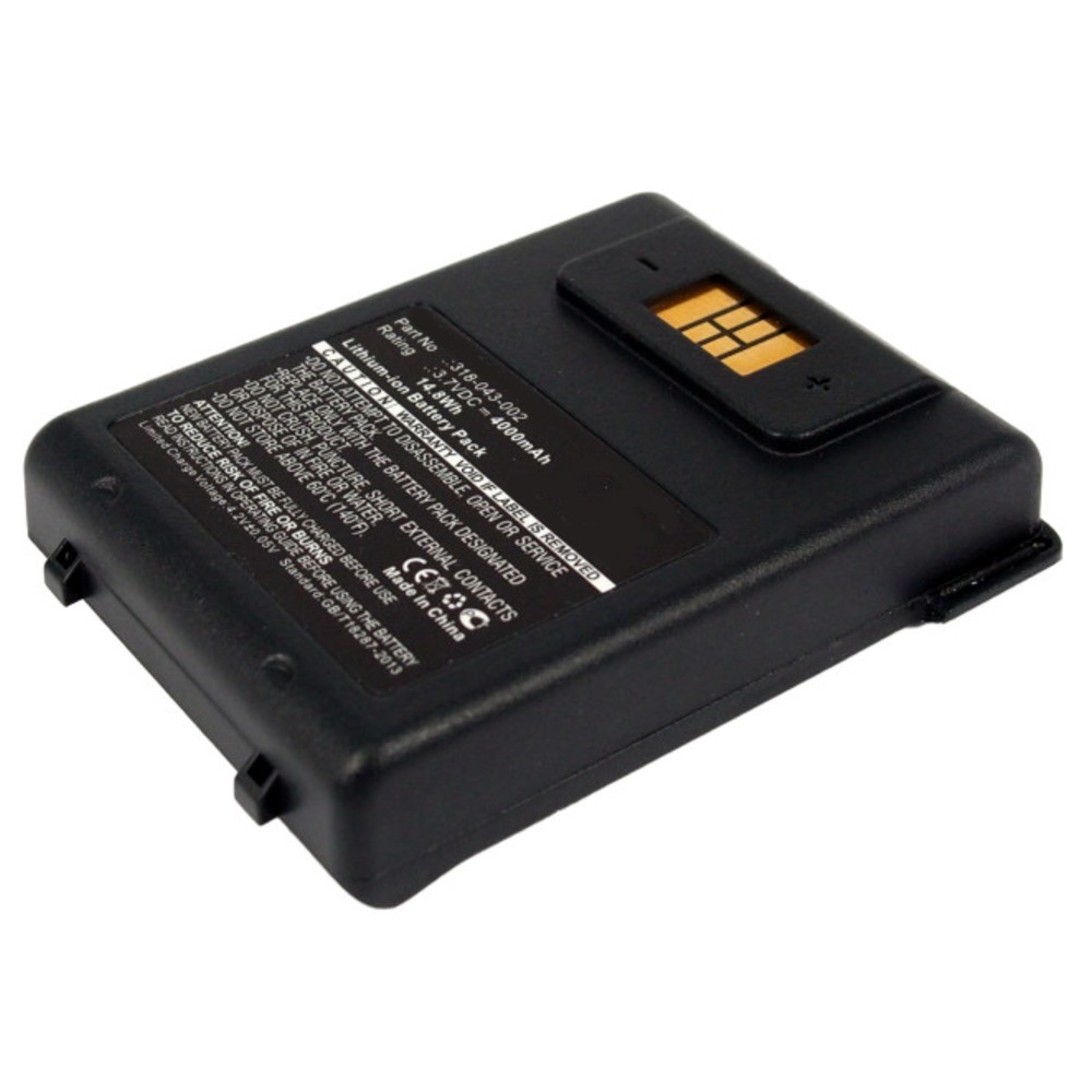 Synergy Digital Barcode Scanner Battery, Compatible with Intermec CN70, CN70e Barcode Scanner Battery (3.7, Li-ion, 4000mAh)