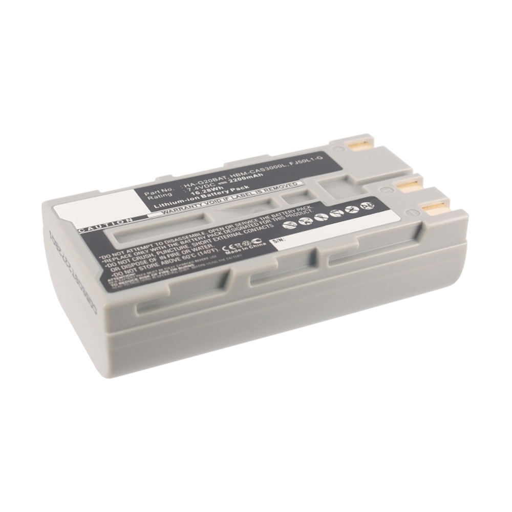 Synergy Digital Barcode Scanner Battery, Compatible with Casio FJ50L1-G, HA-G20BAT, HBM-CAS3000L Barcode Scanner Battery (Li-ion, 7.4V, 2200mAh)