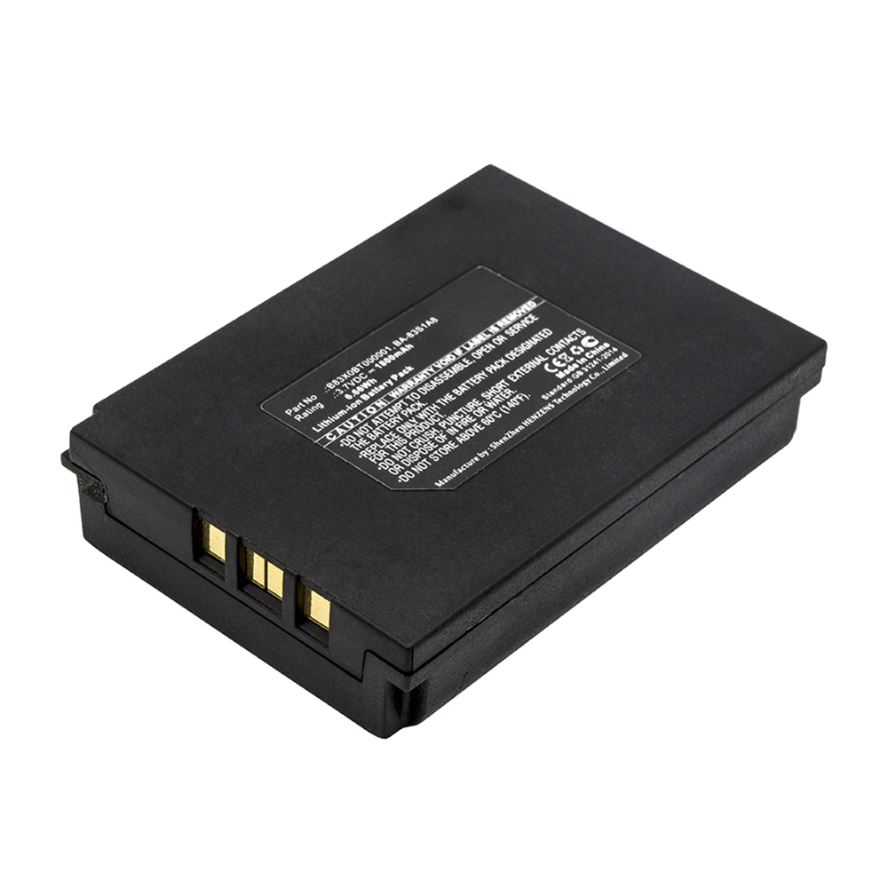 Synergy Digital Barcode Scanner Battery, Compatible with CipherLAB B8370BT000004, B837GA00131, B83X0BT000001, BA-83S1A8, KB1A371800L86 Barcode Scanner Battery (Li-ion, 3.7V, 1800mAh)