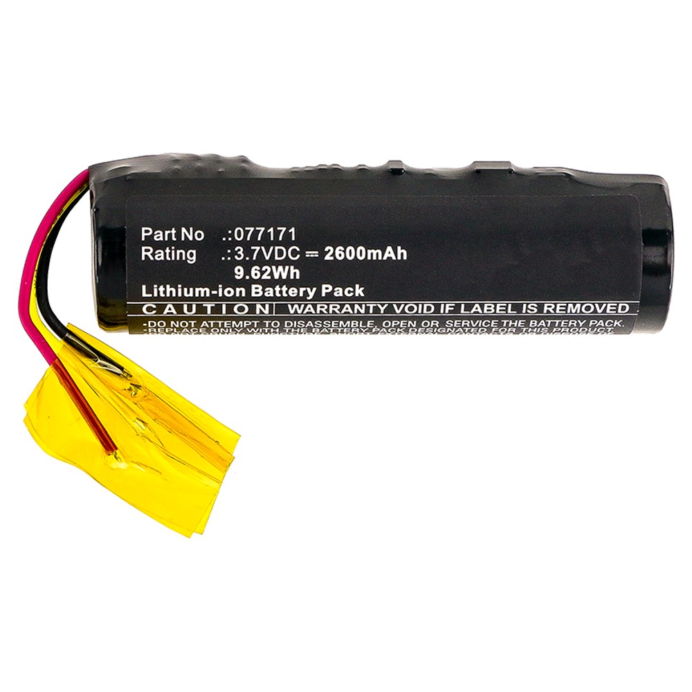 Synergy Digital Speaker Battery, Compatible with BOSE 77171 Speaker Battery (Li-ion, 3.7V, 2600mAh)