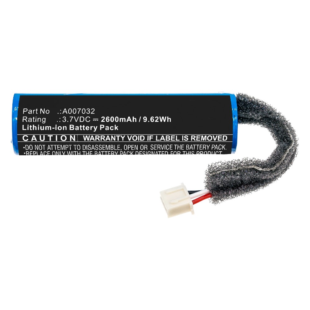Synergy Digital Speaker Battery, Compatible with Braven A007032 Speaker Battery (Li-ion, 3.7V, 2600mAh)