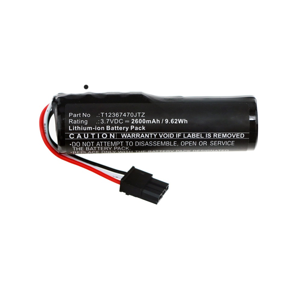Synergy Digital Speaker Battery, Compatible with Logitech T12367470JTZ Speaker Battery (Li-ion, 3.7V, 2600mAh)