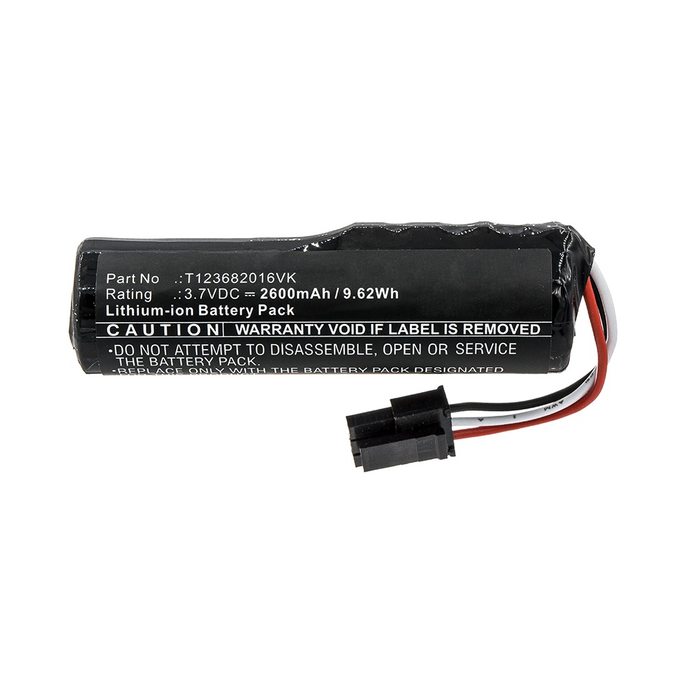Synergy Digital Speaker Battery, Compatible with Logitech T123682016VK Speaker Battery (Li-ion, 3.7V, 2600mAh)