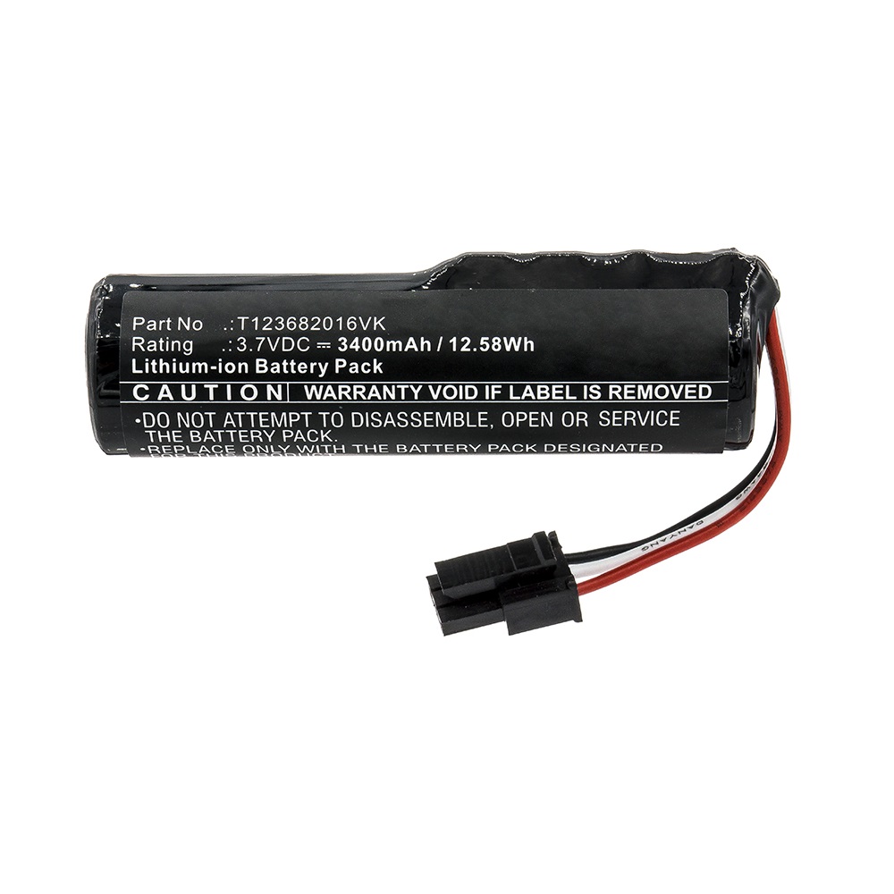 Synergy Digital Speaker Battery, Compatible with Logitech T123682016VK Speaker Battery (Li-ion, 3.7V, 3400mAh)