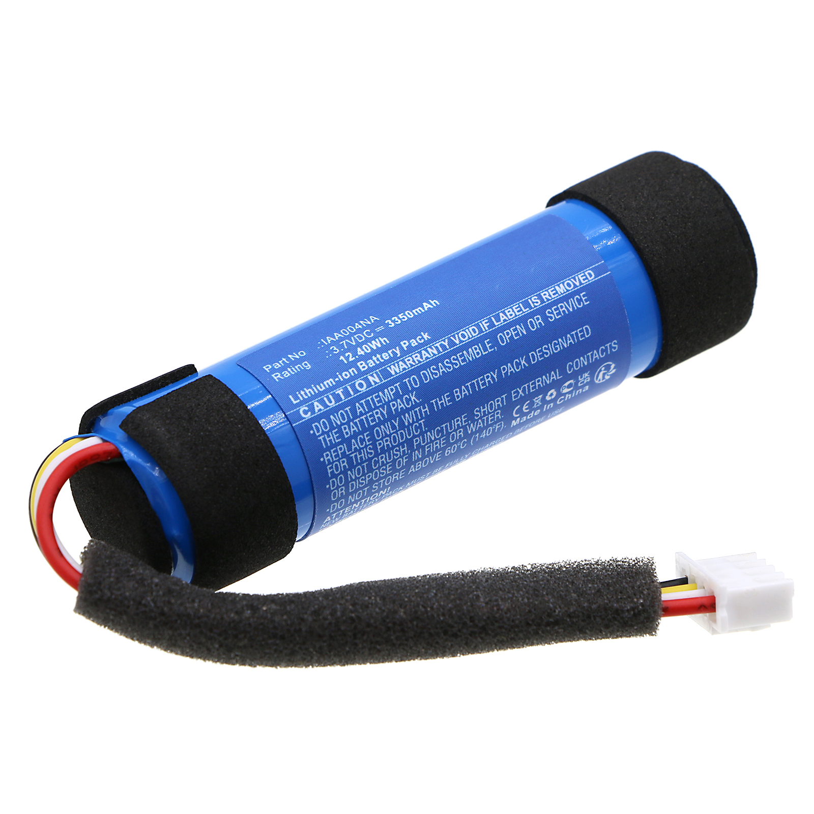 Synergy Digital Speaker Battery, Compatible with JBL IAA004NA Speaker Battery (Li-ion, 3.7V, 3350mAh)