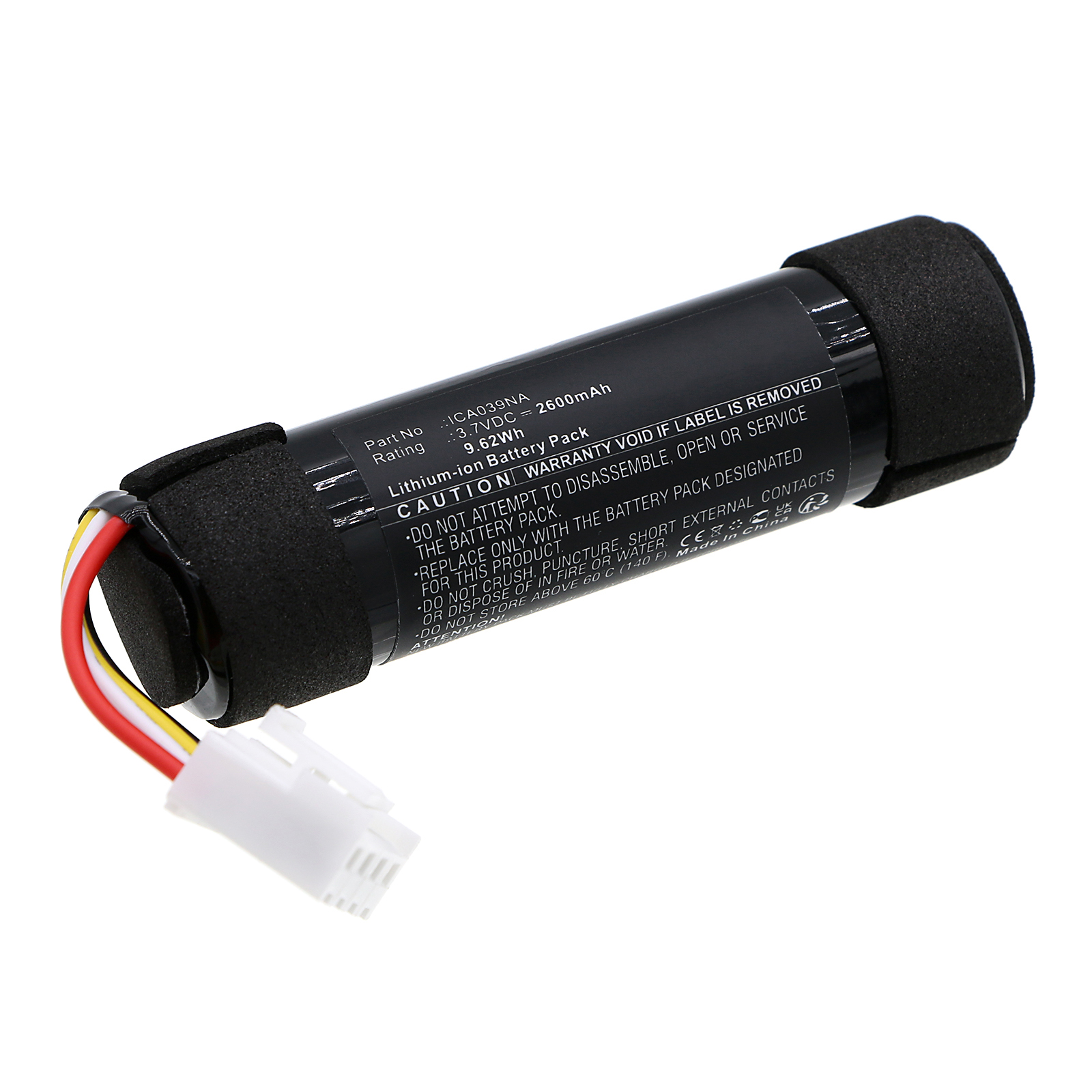 Synergy Digital Speaker Battery, Compatible with JBL DH036032CHM Speaker Battery (Li-ion, 3.7V, 2600mAh)