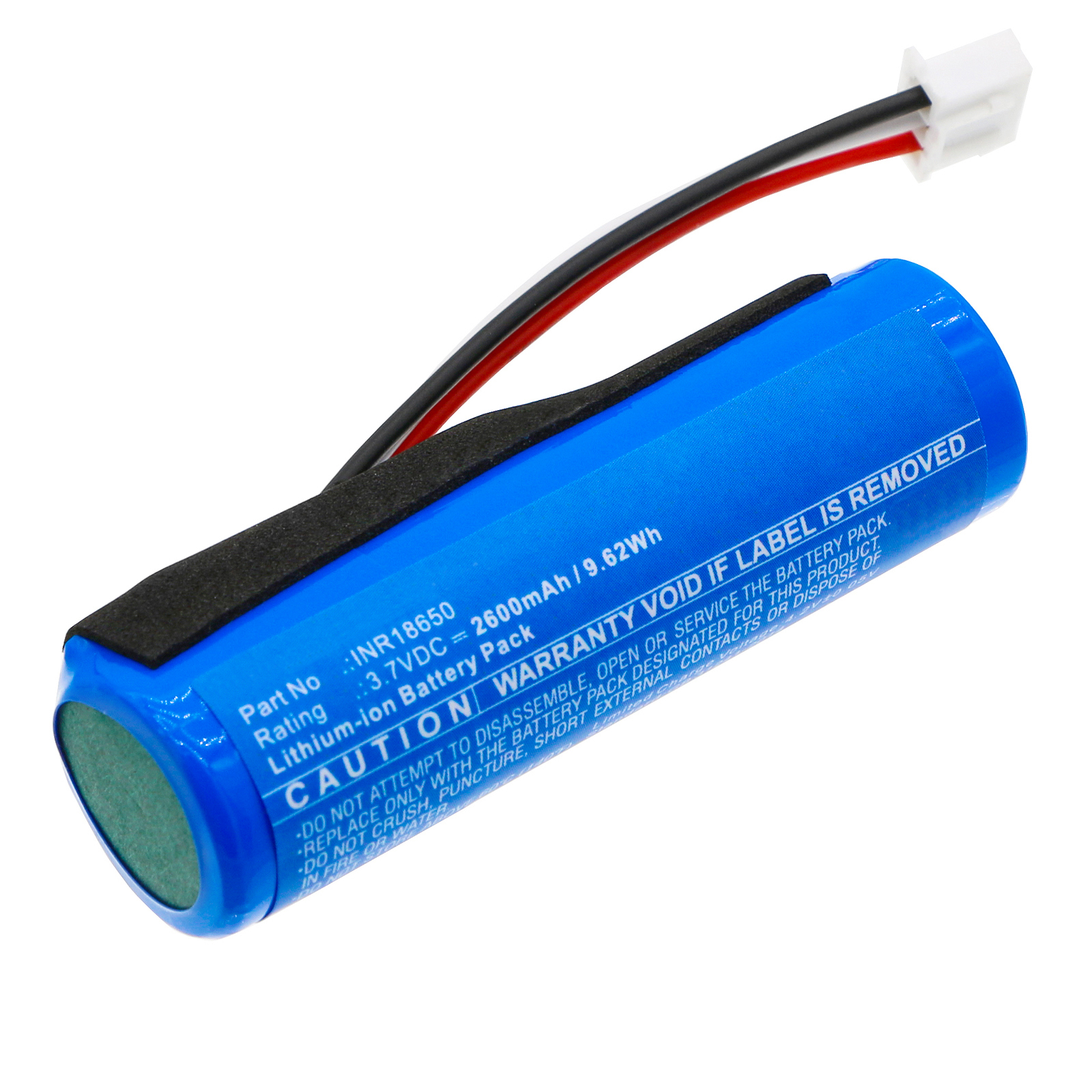 Synergy Digital Speaker Battery, Compatible with BLAUPUNKT INR18650 Speaker Battery (Li-ion, 3.7V, 2600mAh)