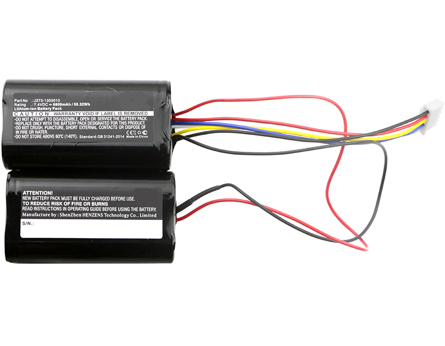 Synergy Digital Speaker Battery, Compatiable with Beats J273/ICR18650NH, J273-1303010 Speaker Battery (7.4V, Li-ion, 6800mAh)