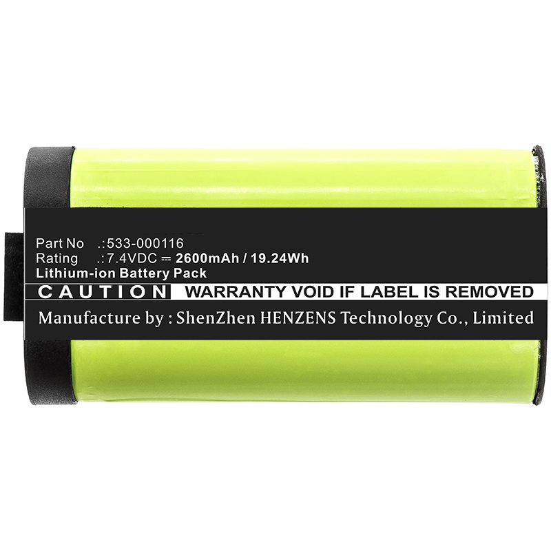 Synergy Digital Speaker Battery, Compatiable with Logitech 533-000116, 533-000138 Speaker Battery (7.4V, Li-ion, 2600mAh)