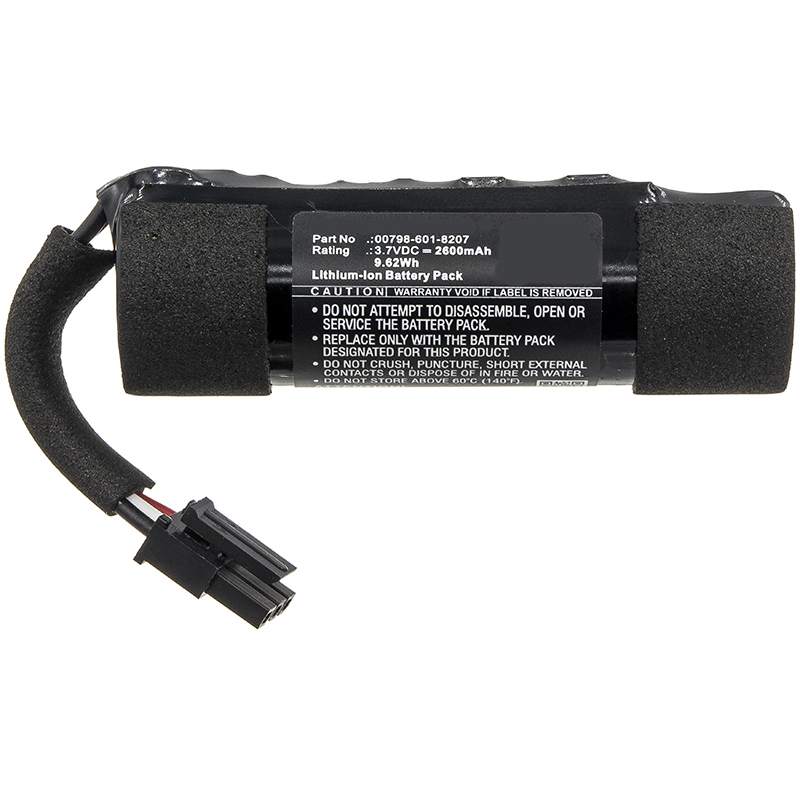 Synergy Digital Speaker Battery, Compatiable with Logitech 00798-601-8207 Speaker Battery (3.7V, Li-ion, 2600mAh)