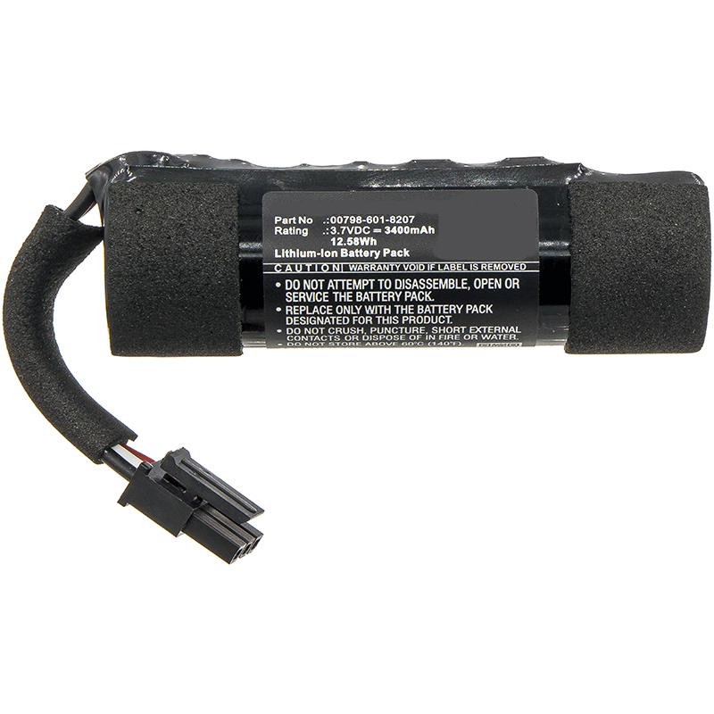 Synergy Digital Speaker Battery, Compatiable with Logitech 00798-601-8207 Speaker Battery (3.7V, Li-ion, 3400mAh)