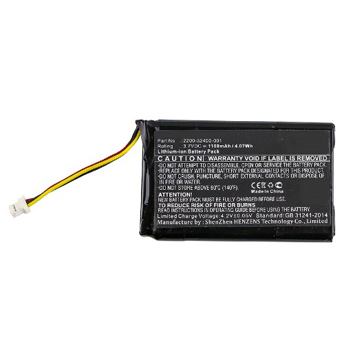 Synergy Digital Speaker Battery, Compatiable with Polycom 2200-32400-001 Speaker Battery (3.7V, Li-ion, 1100mAh)