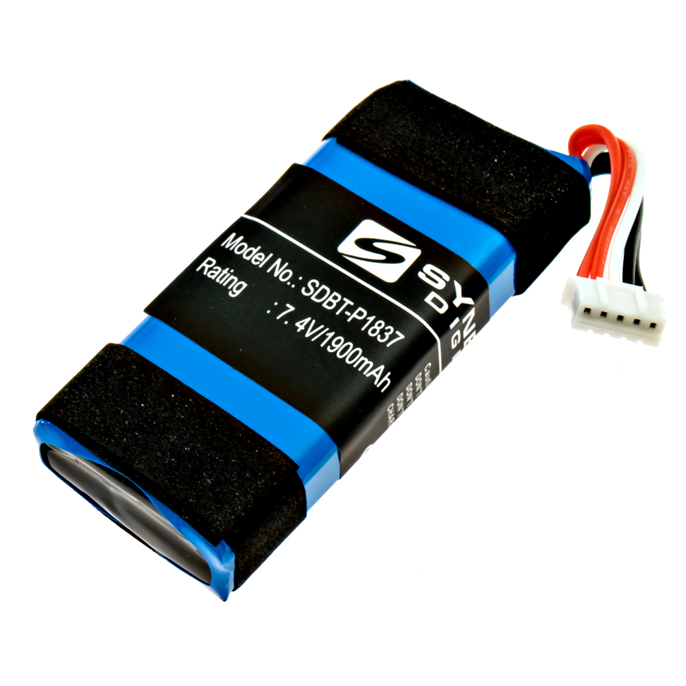 Synergy Digital Speaker Battery, Compatible with Sony ST-03 Speaker Battery (Li-Pol, 7.4V, 1900mAh)