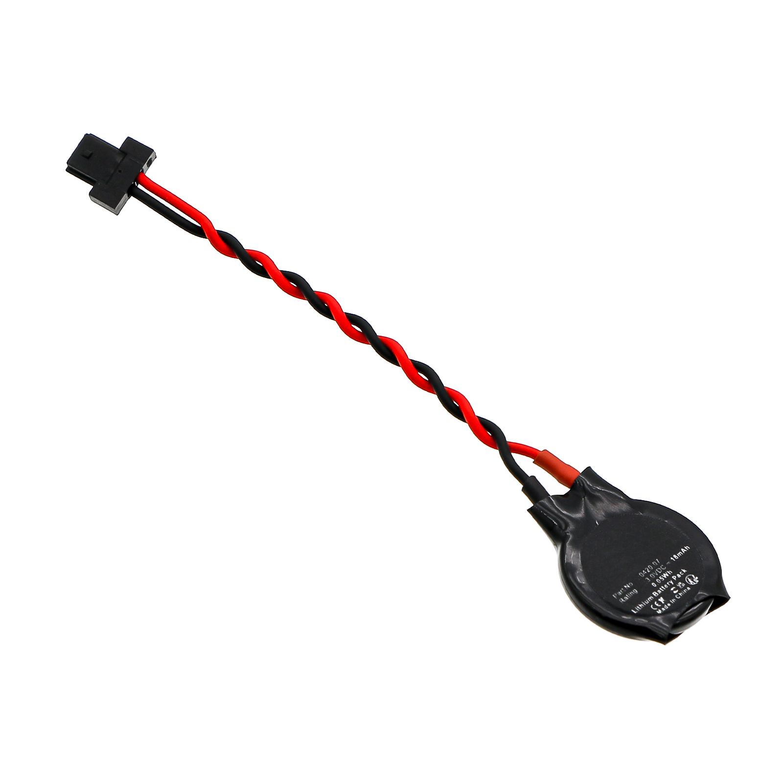 Synergy Digital CMOS/BIOS Battery, Compatible with Acer 0420.07 CMOS/BIOS Battery (Lithium, 3V, 18mAh)