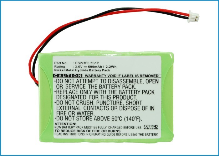 Synergy Digital Camera Battery, Compatible with Digital Ally DVM 500, DVM-RMT Camera Battery (3.6, Ni-MH, 600mAh)