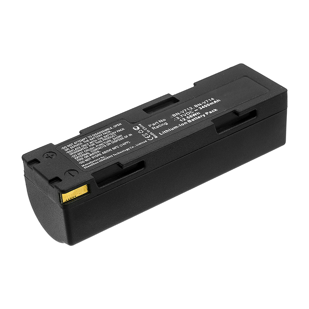Synergy Digital Digital Camera Battery, Compatible with JVC BN-V712 Digital Camera Battery (Li-ion, 3.7V, 3400mAh)