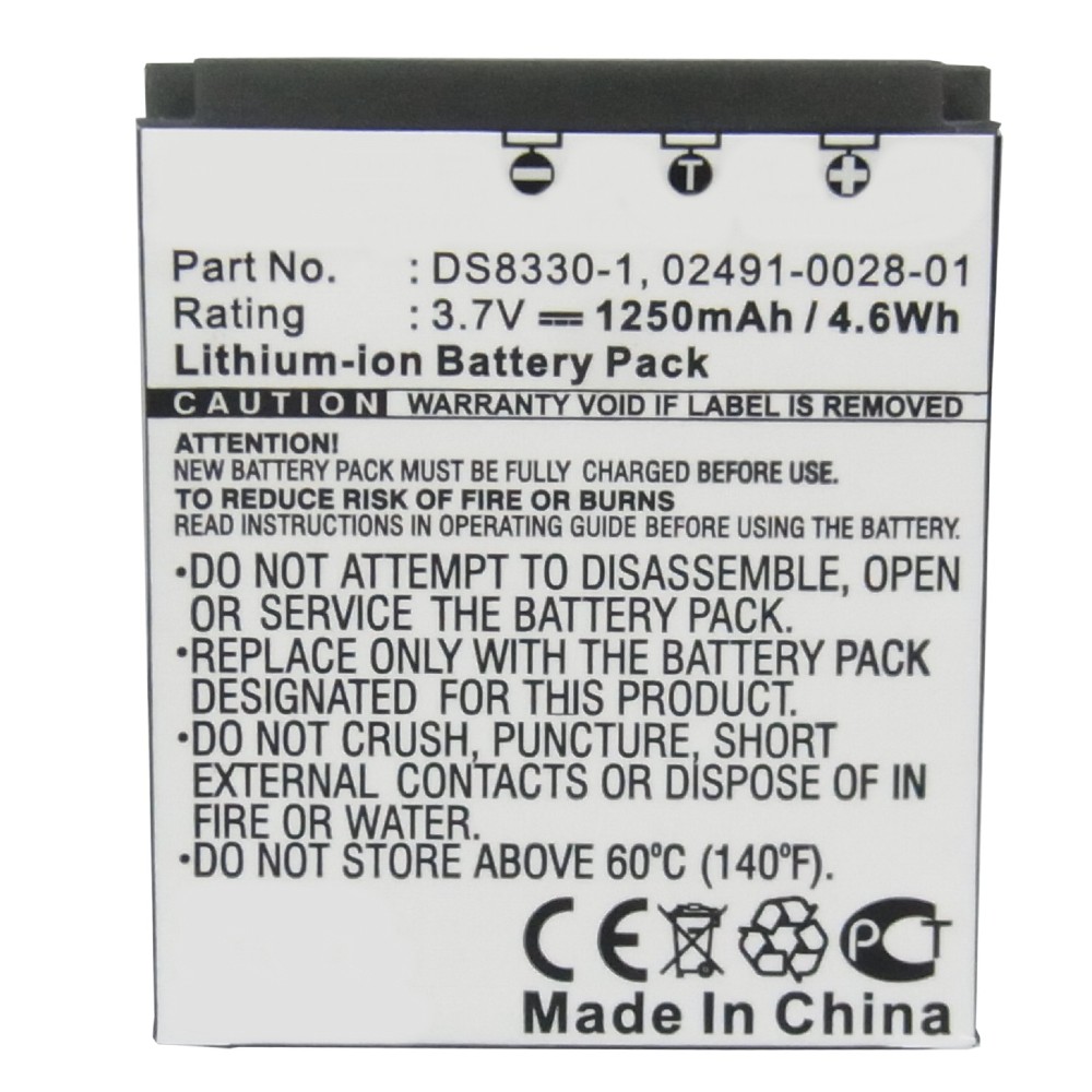 Synergy Digital Camera Battery, Compatible with Acer CP-8531, CR-8530 Camera Battery (3.7, Li-ion, 1250mAh)