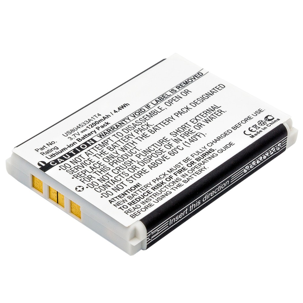Synergy Digital Camera Battery, Compatible with Angel Eye 550H Camera Battery (3.7, Li-ion, 1200mAh)