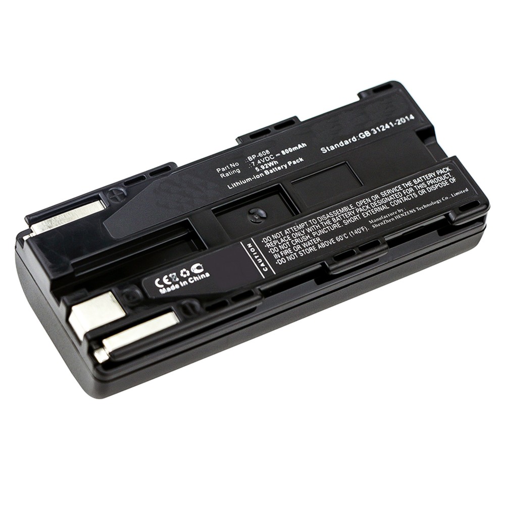 Synergy Digital Camera Battery, Compatible with Canon DM-MV1 Camera Battery (7.4, Li-ion, 800mAh)