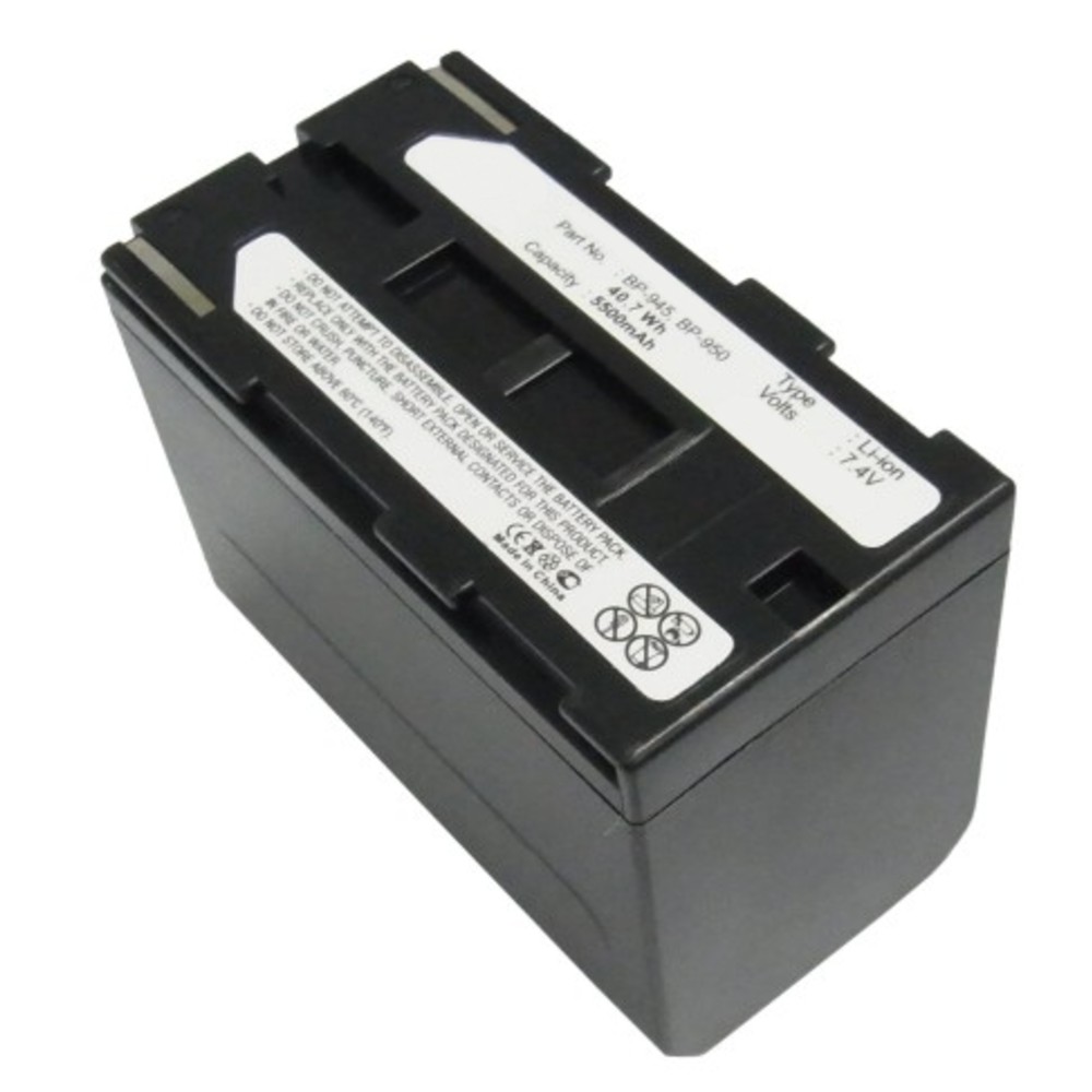 Synergy Digital Camera Battery, Compatible with Canon XV2 Camera Battery (7.4, Li-ion, 5500mAh)