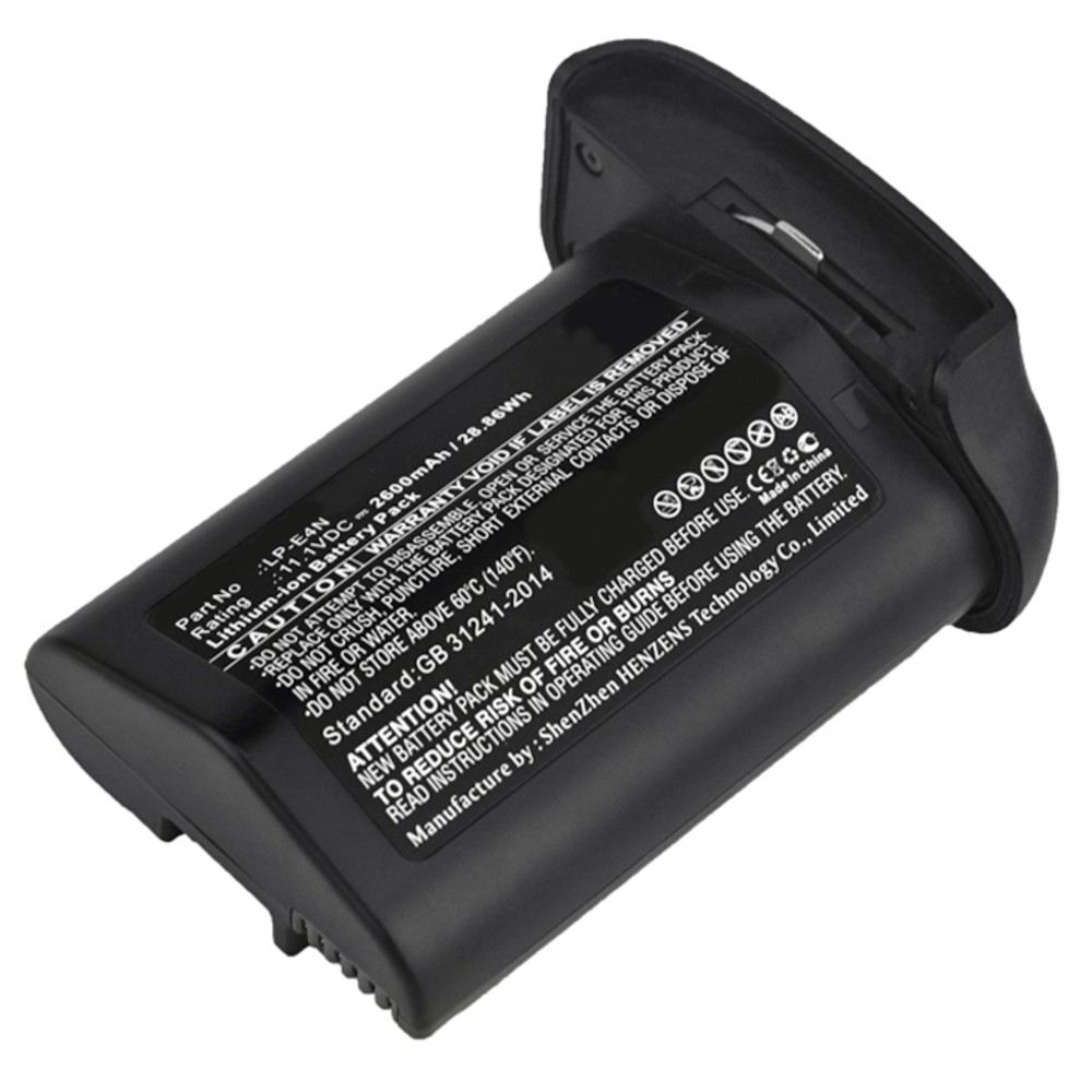 Synergy Digital Camera Battery, Compatible with Canon 1D Mark 3, 1D Mark 4, 1DS Mark 3, 1DX, 540EZ, 550EX, 580EX, 580EX-II, EOS 1DX Mark 2, EOS-1D Mark IV, EOS-1D MarkIII, EOS-1D X, EOS-1Ds Mark III, MR-14EX, MT-24EX Camera Battery (11.1, Li-ion, 2600mAh)