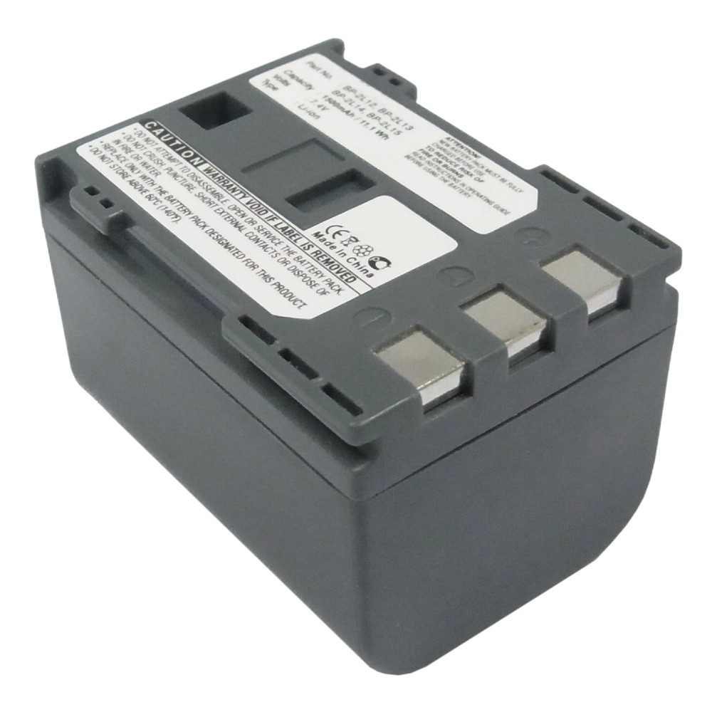 Synergy Digital Camera Battery, Compatible with Canon DC310 Camera Battery (7.4, Li-ion, 1500mAh)