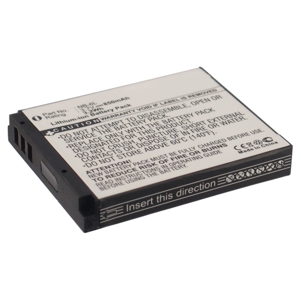 Synergy Digital Camera Battery, Compatible with Canon Digital PowerShot SX510 HS Camera Battery (3.7, Li-ion, 850mAh)