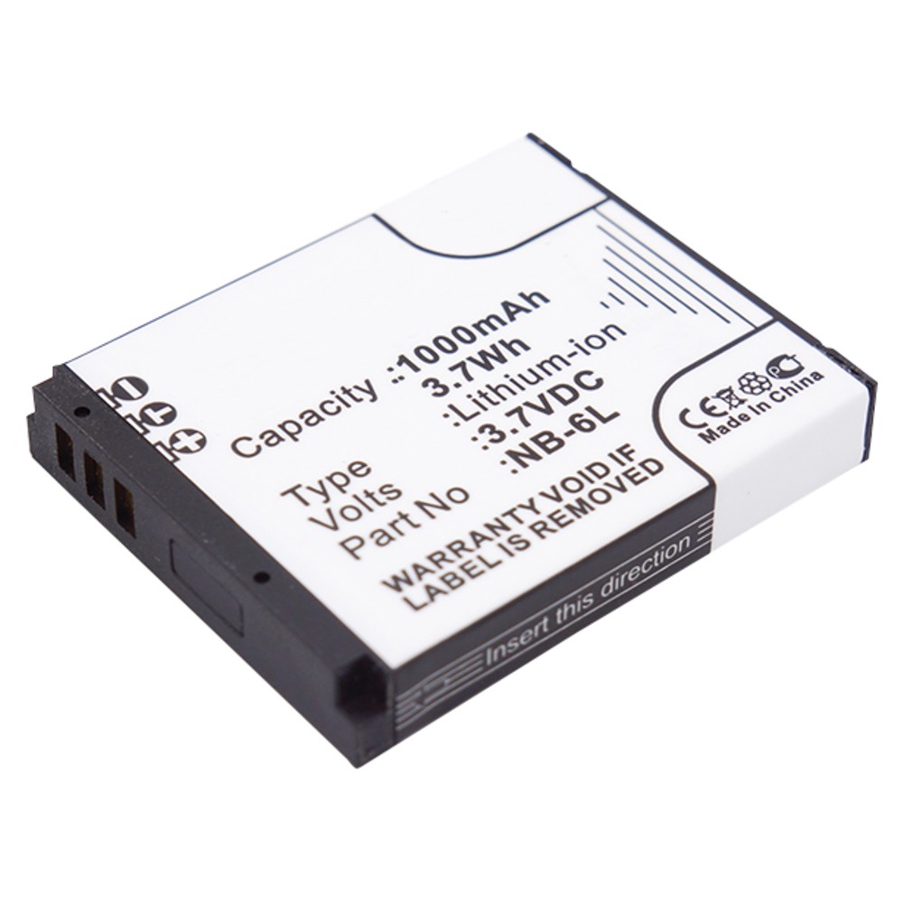 Synergy Digital Camera Battery, Compatible with Canon PowerShot SX510 HS Camera Battery (3.7, Li-ion, 1000mAh)
