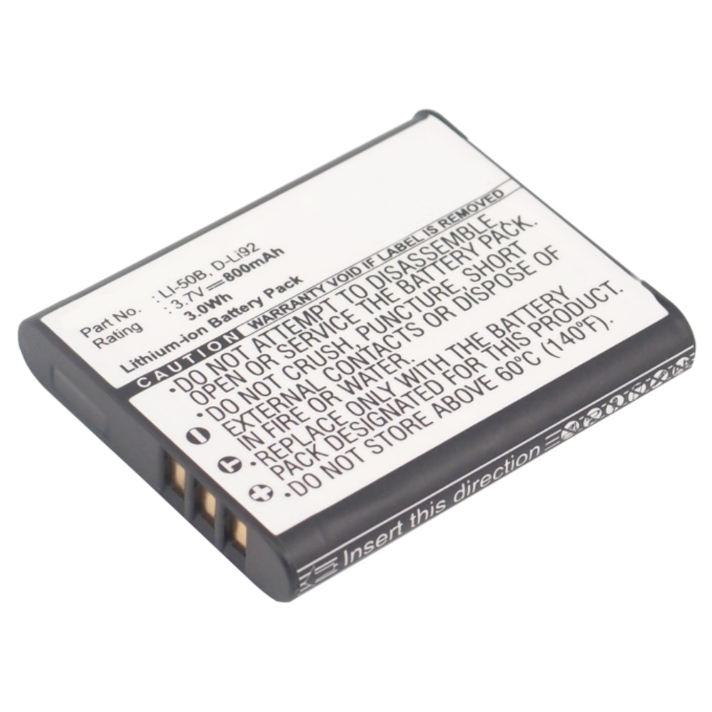 Synergy Digital Camera Battery, Compatible with Casio Exilim EX-TR10, Exilim EX-TR100, Exilim EX-TR10BE, Exilim EX-TR10SP, Exilim EX-TR10WE, Exilim EX-TR15, Exilim EX-TR150, Exilim EX-TR15BK, Exilim EX-TR15VP, Exilim EX-TR15WE, Exilim EX-TR200, Exilim EX-TR300, Exilim EX-TR35, Exilim EX-TR350, Exilim EX-TR350s, Exilim EX-TR500, Exilim EX-TR550, Exilim EX-TR600, GZE-1 Camera Battery (3.7, Li-ion, 800mAh)