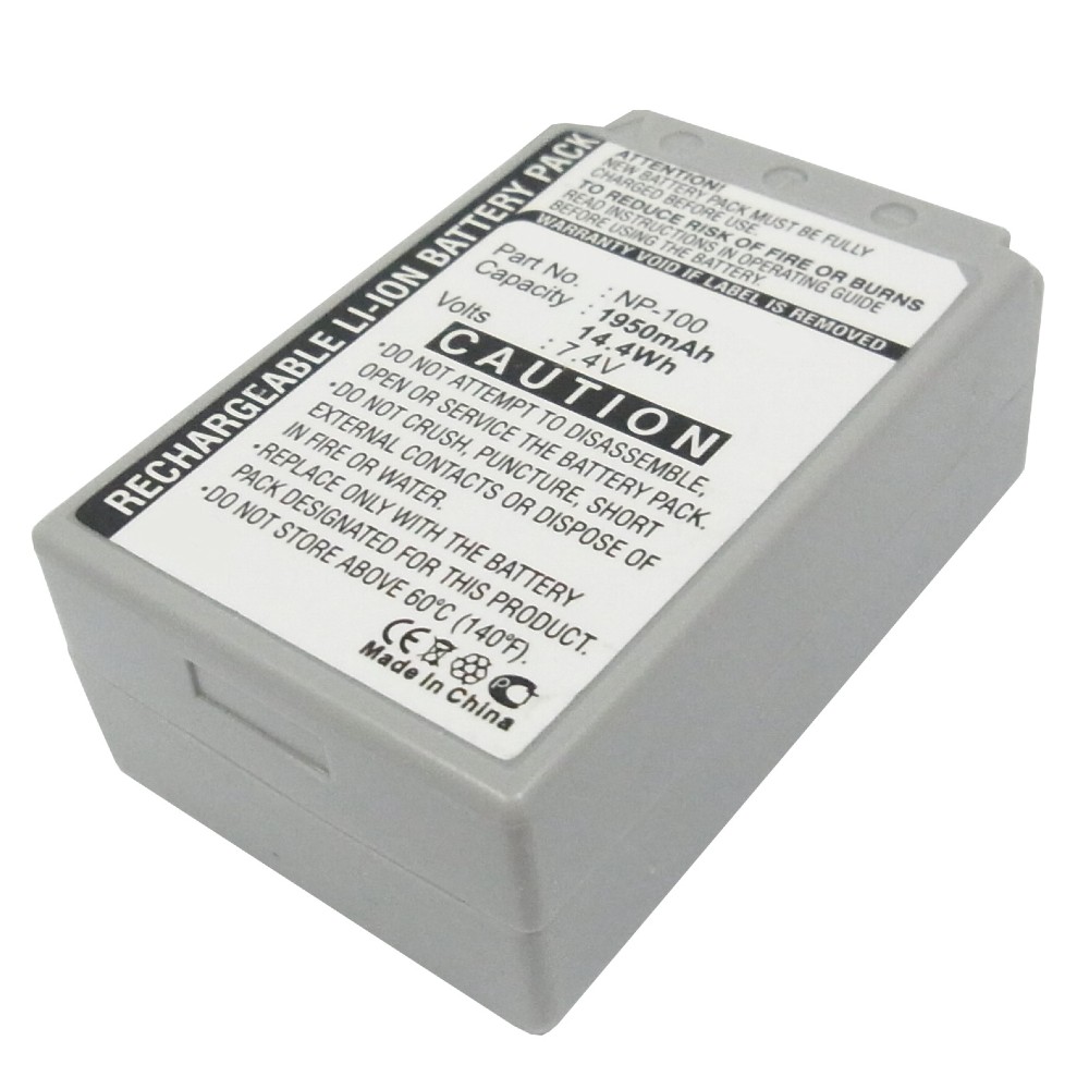 Synergy Digital Camera Battery, Compatible with Casio Exilim Pro EX-F1, Exilim Pro EX-F1BK Camera Battery (7.4, Li-ion, 1950mAh)