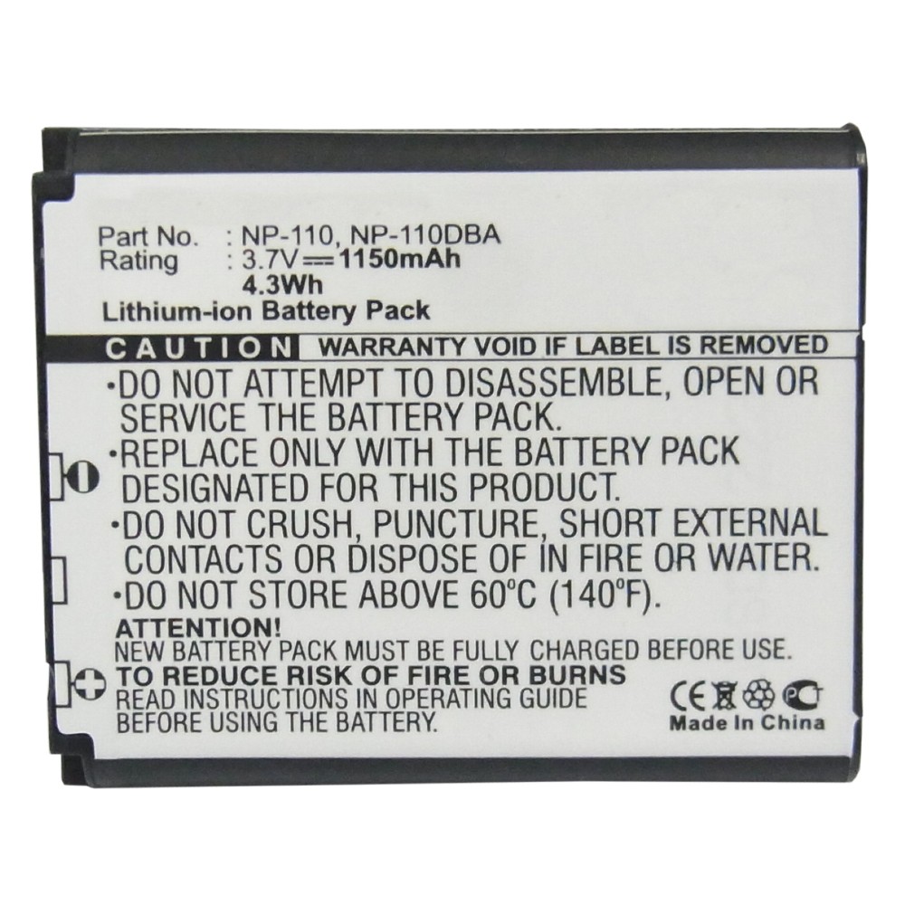 Synergy Digital Camera Battery, Compatible with Casio Exilim EX-Z200, Exilim EX-Z2000, Exilim EX-Z3000, Exilim EX-ZR10, Exilim EX-ZR15, Exilim Pro EX-F1, Exilim Zoom EX-Z2000, Exilim Zoom EX-Z2000BK, Exilim Zoom EX-Z2000PK, Exilim Zoom EX-Z2000RD, Exilim Zoom EX-Z2000SR, Exilim Zoom EX-Z2000VT, Exilim Zoom EX-Z2300, Exilim Zoom EX-Z2300BE, Exilim Zoom EX-Z2300BK, Exilim Zoom EX-Z2300GD, Exilim Zoom EX-Z2300PE, Exilim Zoom EX-Z2300PK Camera Battery (3.7, Li-ion, 1150mAh)