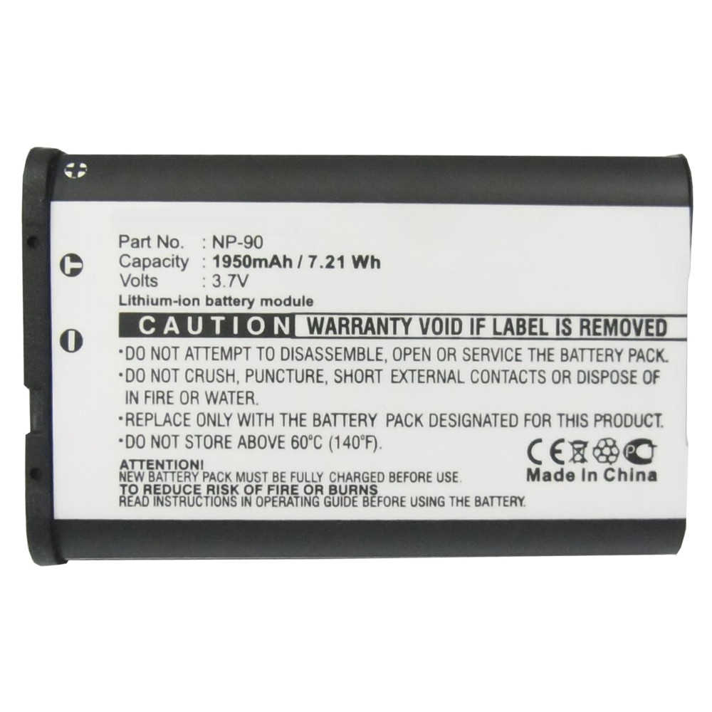 Synergy Digital Camera Battery, Compatible with Casio Exilim EX-FH100, Exilim EX-FH100BK, Exilim EX-H10, Exilim EX-H10BK, Exilim EX-H15, Exilim EX-H20G, Exilim EX-Z2000, Exilim EX-Z2000BK, Exilim EX-Z2000PK, Exilim EX-Z2000RD, Exilim EX-Z2000SR, Exilim EX-Z2000VT Camera Battery (3.7, Li-ion, 1950mAh)