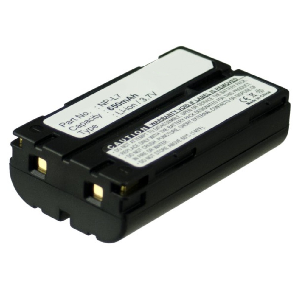 Synergy Digital Camera Battery, Compatible with Casio QV3000-PROPACK, QV-3EX, QV-EX3, XV-3 Camera Battery (7.4, Li-ion, 650mAh)
