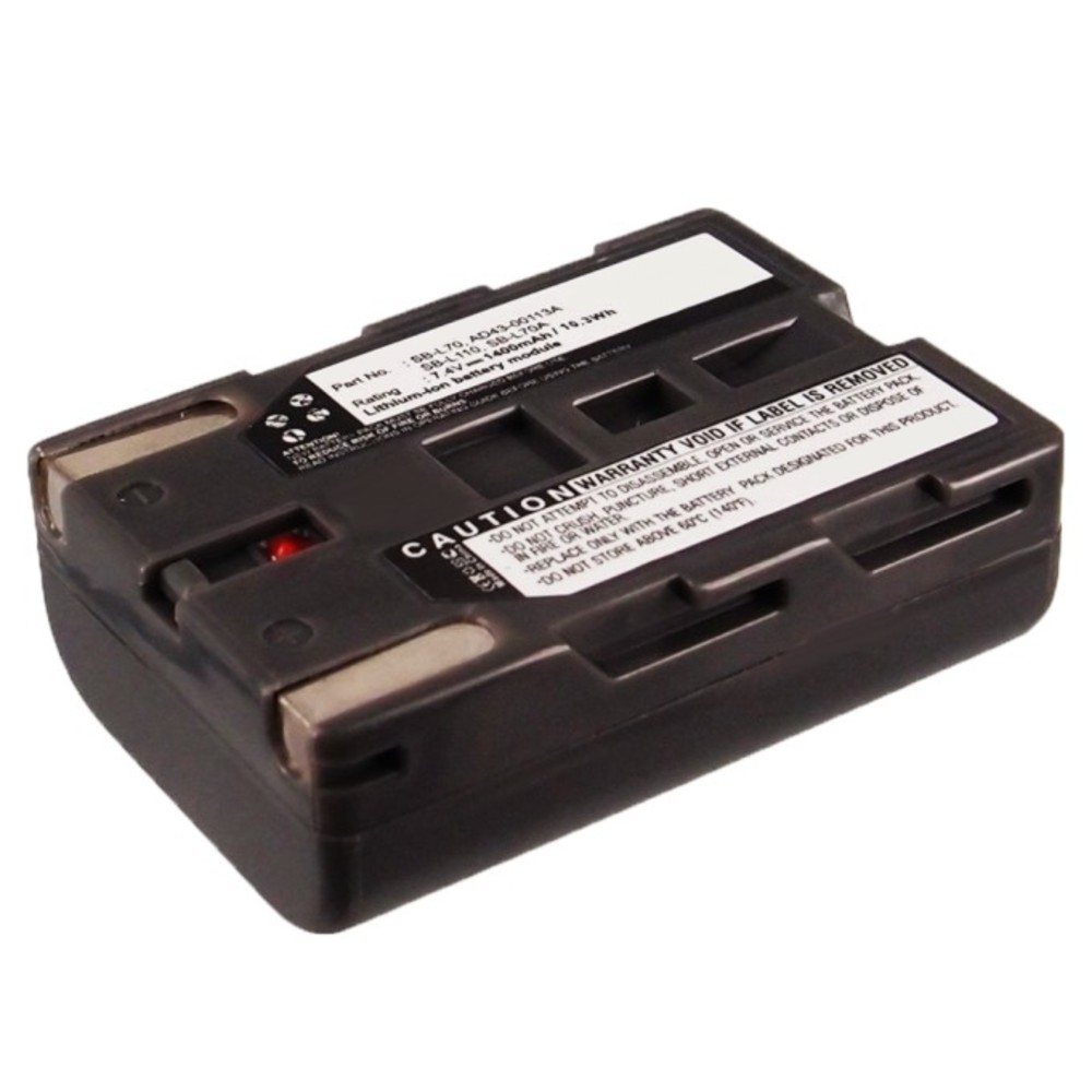 Synergy Digital Camera Battery, Compatible with Filmadora  Camera Battery (7.4, Li-ion, 1400mAh)