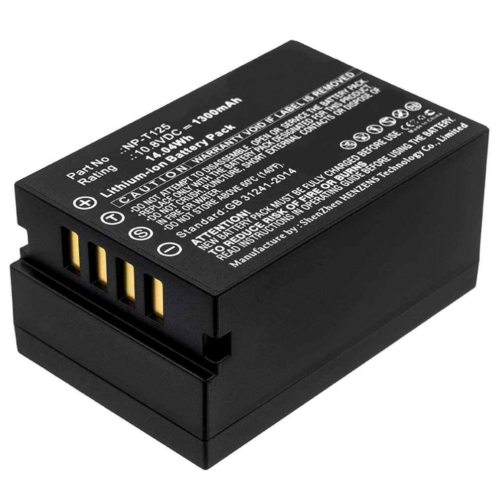 Synergy Digital Camera Battery, Compatible with Fujifilm GFX 50S, Medium Format GFX Camera Battery (10.8, Li-ion, 1300mAh)