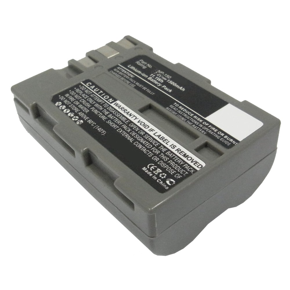 Synergy Digital Camera Battery, Compatible with Fujifilm BC-150, FinePix S5 pro, IS Pro Camera Battery (7.4, Li-ion, 1500mAh)