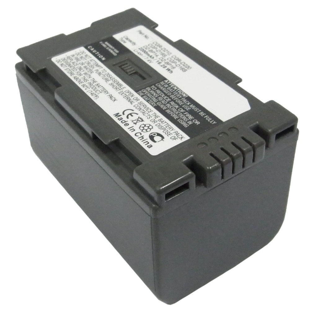 Synergy Digital Camera Battery, Compatible with Hitachi DZ-MV200A, DZ-MV200E, DZ-MV208E, DZ-MV230A, DZ-MV230E, DZ-MV250, DZ-MV270A, DZ-MV270E Camera Battery (7.4, Li-ion, 2200mAh)