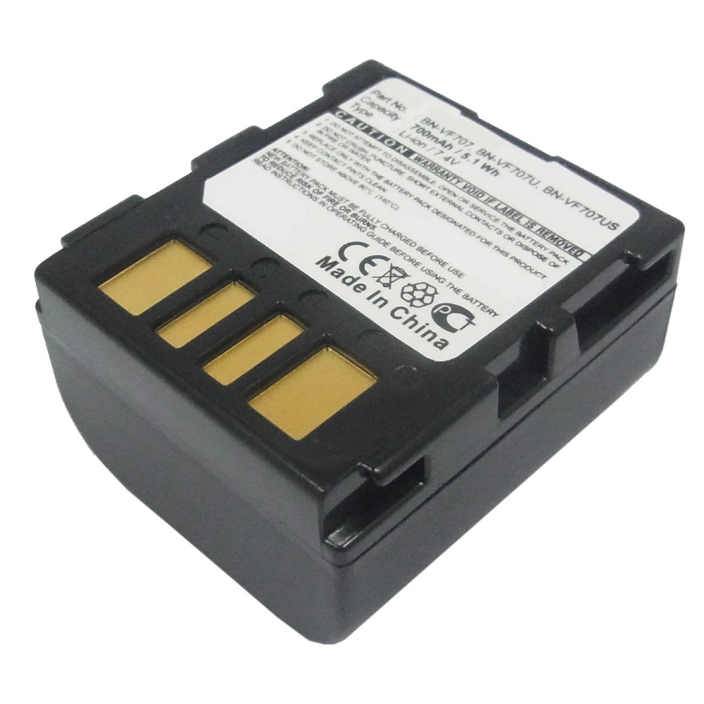 Synergy Digital Camera Battery, Compatible with JVC GR-D240, GR-D246, GR-D247, GR-D250, GR-D250U, GR-D250US, GR-D270, GR-D270US, GR-D271US, GR-D275, GR-D275US, GR-D290, GR-D290AC, GR-D290AH, GR-D290US, GR-D295US, GR-DF420, GR-DF430US, GR-DF450US, GR-DF470, GR-DF470US, GR-DF550US, GR-DF565, GR-DF570, GR-DF590, GR-X5, GR-X5US, GZ-D240, GZ-D270, GZ-DF420, GZ-DF470, GZ-MG30U, GZ-MG36, GZ-MG40AC Camera Battery (7.4, Li-ion, 700mAh)