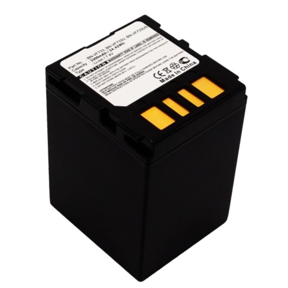 Synergy Digital Camera Battery, Compatible with JVC GR-D240 Camera Battery (7.4, Li-ion, 3300mAh)