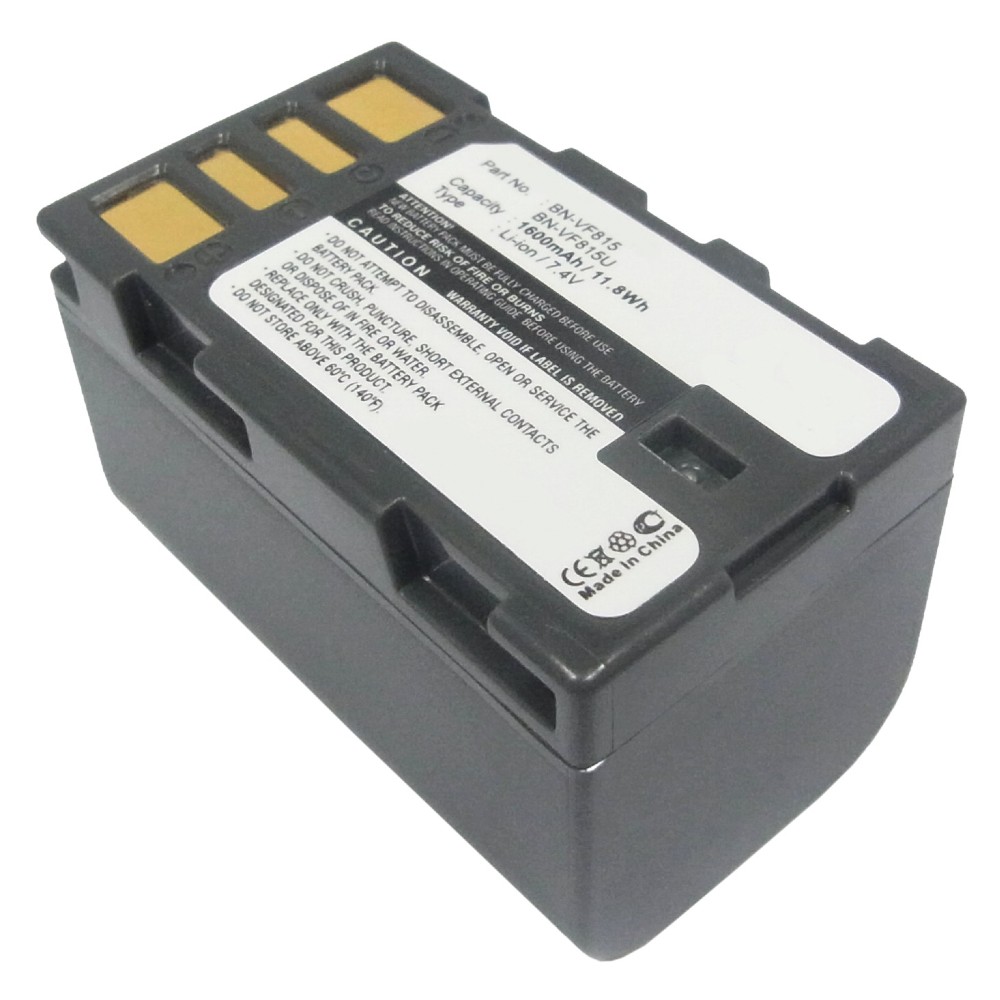 Synergy Digital Camera Battery, Compatible with JVC EX-Z2000 Camera Battery (7.4, Li-ion, 1600mAh)